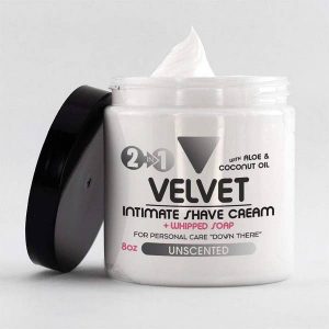 Velvet Intimate Shave Cream + Whipped Soap